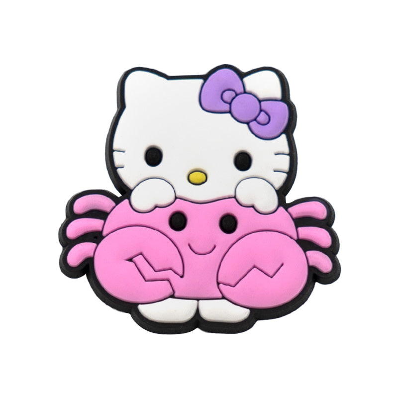 Hello Kitty With A Crab Charm