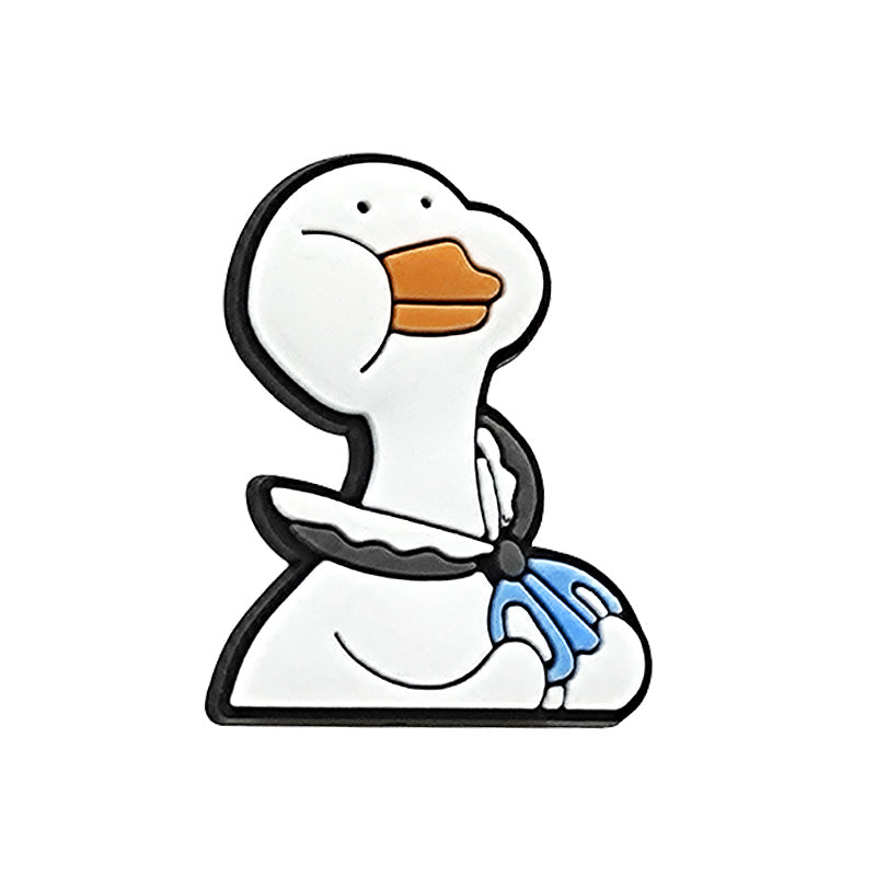 Sad Goose Charm