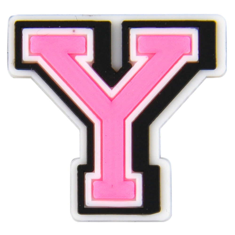 pink Y charm