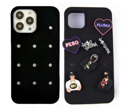 Black Charms Phone Case
