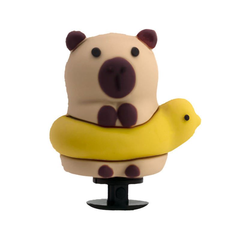 3D capybara - Bear With A Floatie Charm