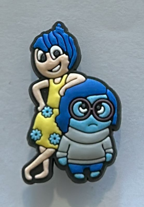 Inside Out Joy & Sadness Charm
