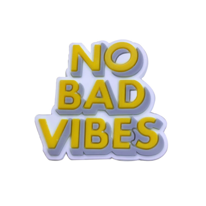 No Bad Vibes Charm