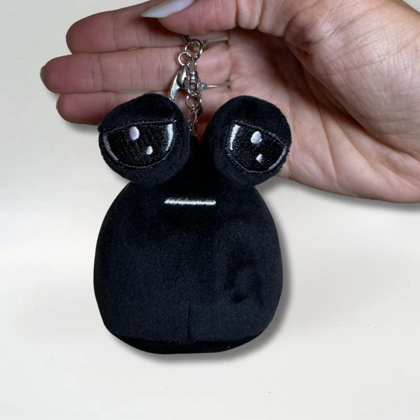 Pou Plush Keychain