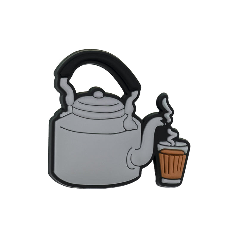 Teapot And Glass Charm