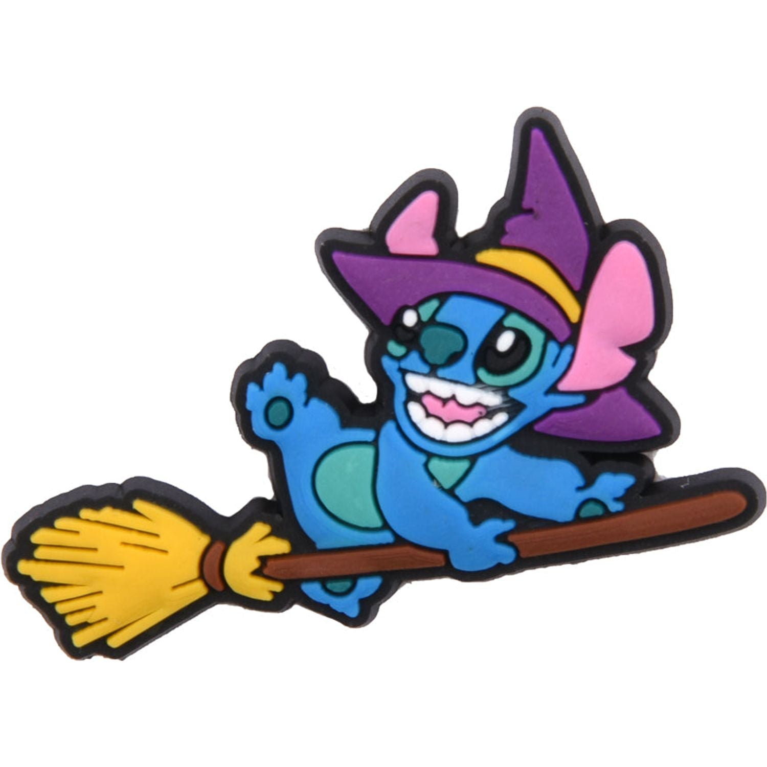 Flying Broomstick Stitch Charm