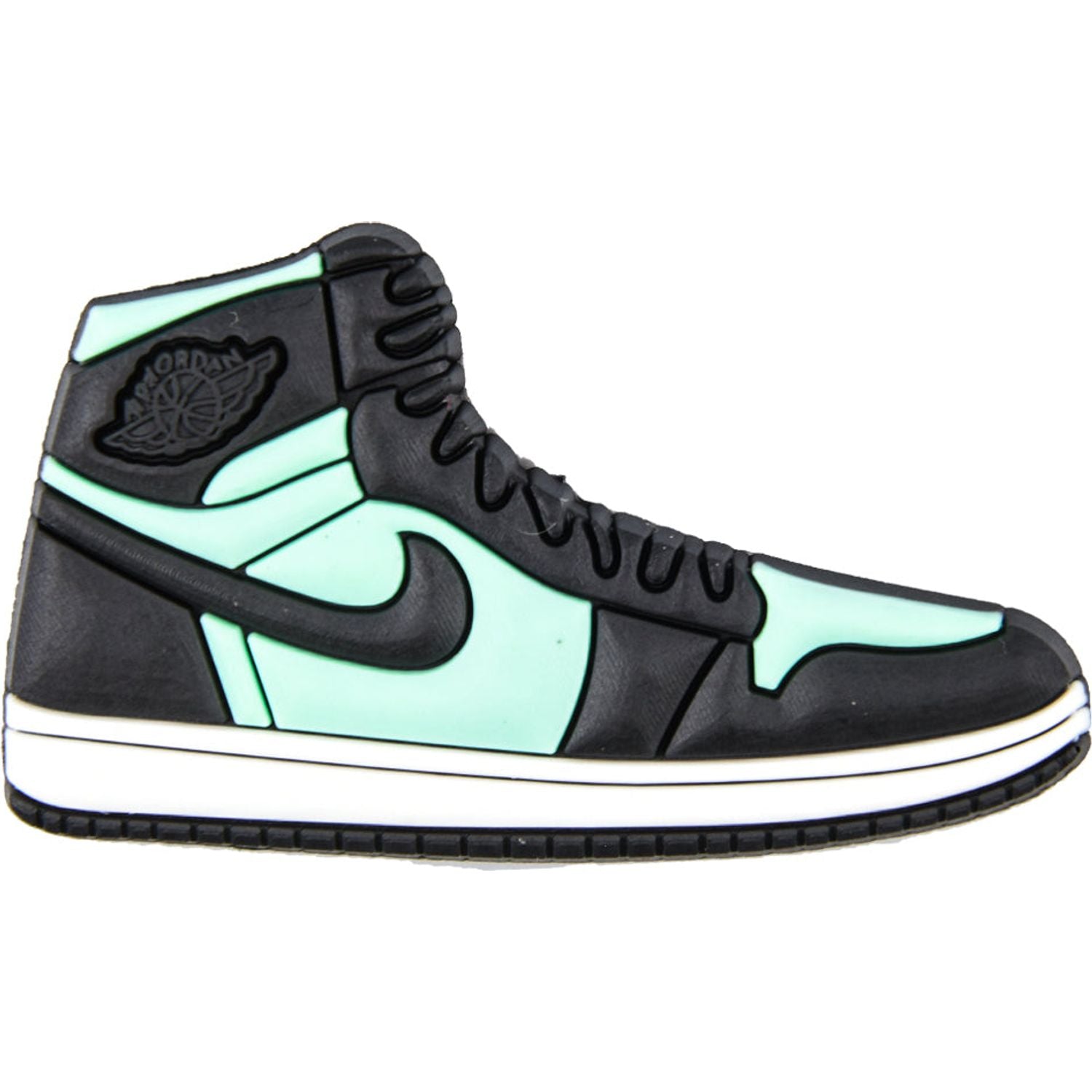 Green And Black Jordans Charm