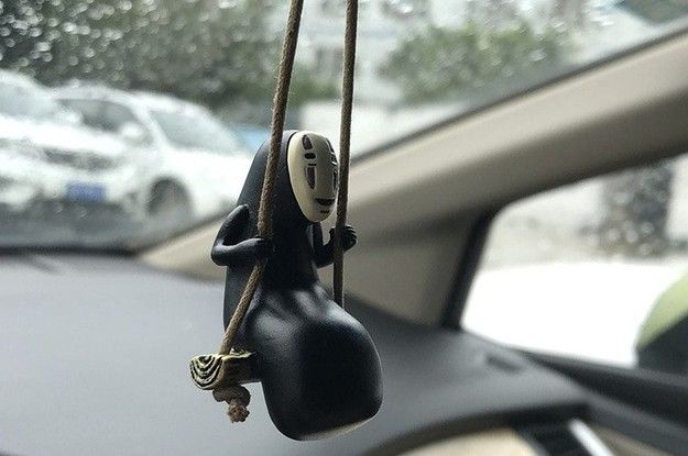 No Face Car Ornament - View 3
