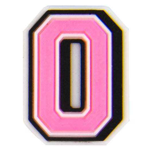 pink O charm