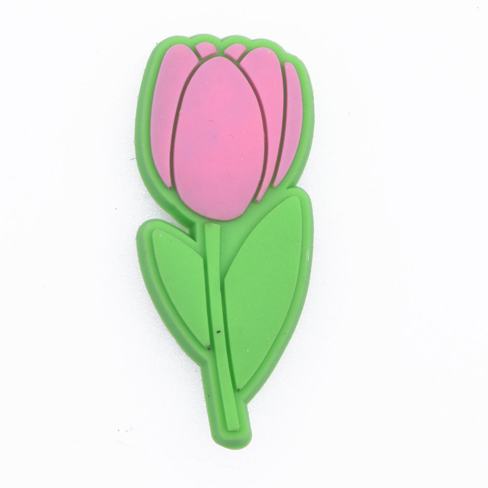 pink flower charm