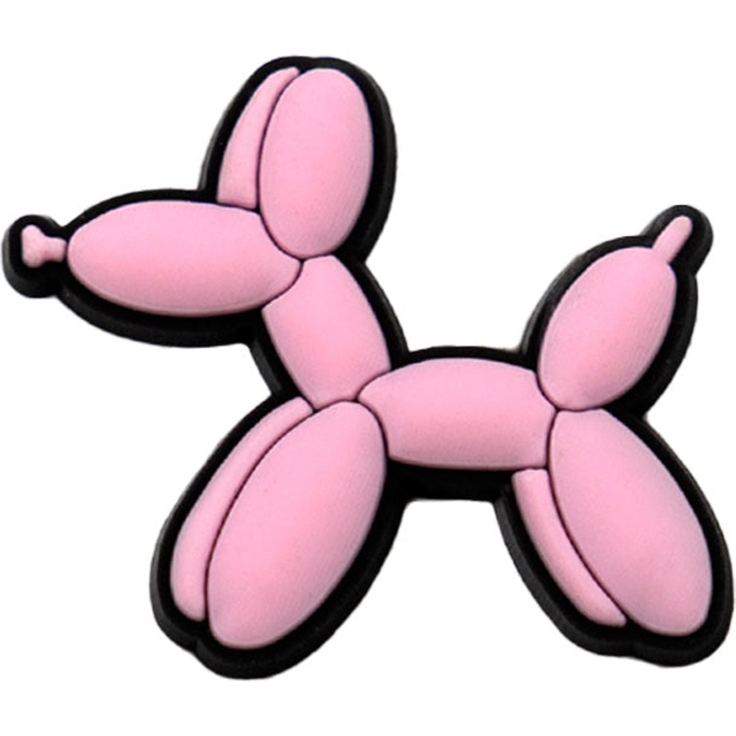 Pink Balloon Dog Charm