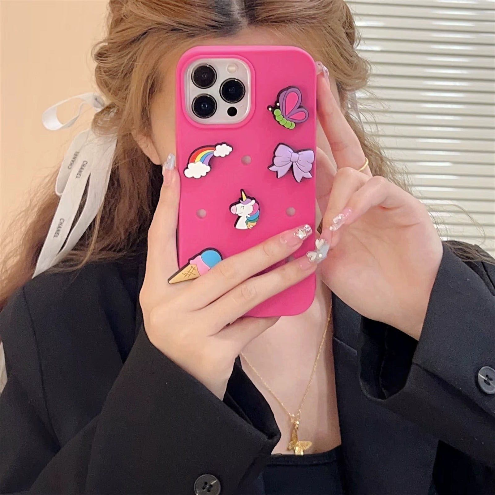 Pink Charms Phone Case - View 2