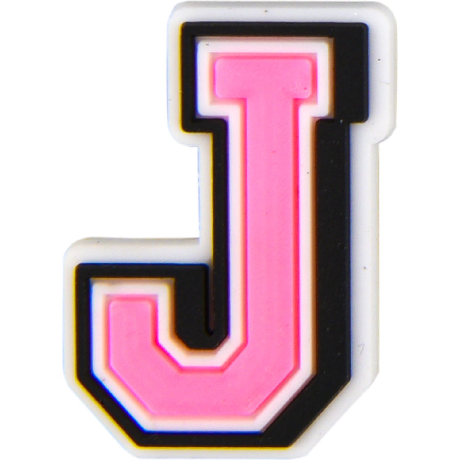 pink J charm