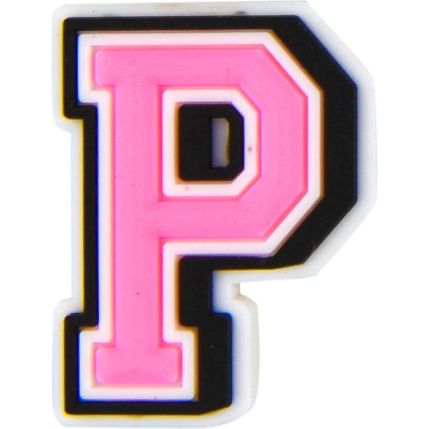 pink P charm