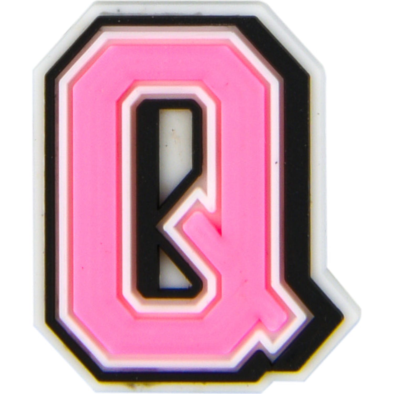 pink Q charm