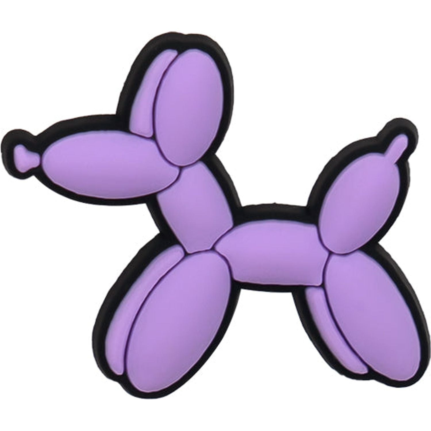 Purple Balloon Dog Charm
