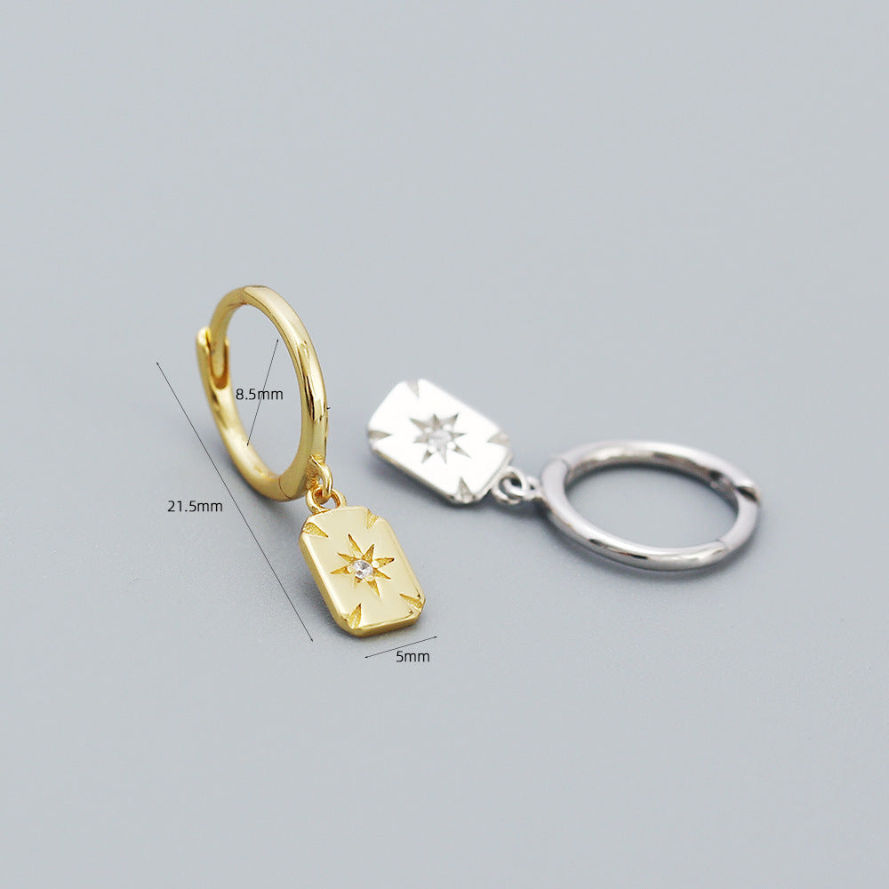 Starburst Charm Earrings - 925 Sterling Silver - Photo 7 | Pinky Promise