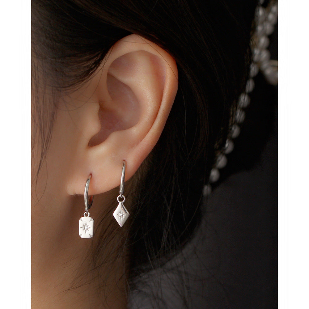 Starburst Charm Earrings - 925 Sterling Silver - Photo 8 | Pinky Promise