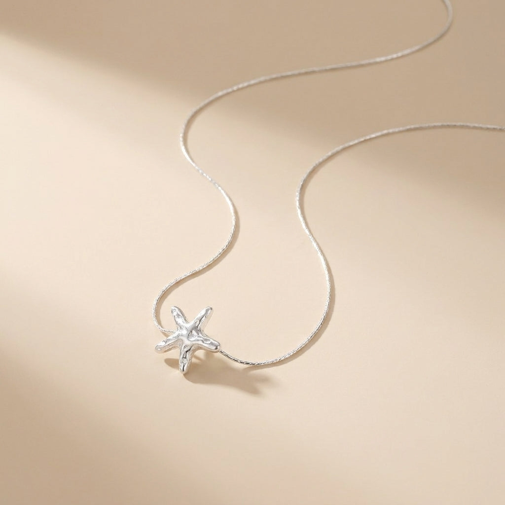 Buy Starfish Pendant Necklace – 925 Sterling Silver at Pinky Promise